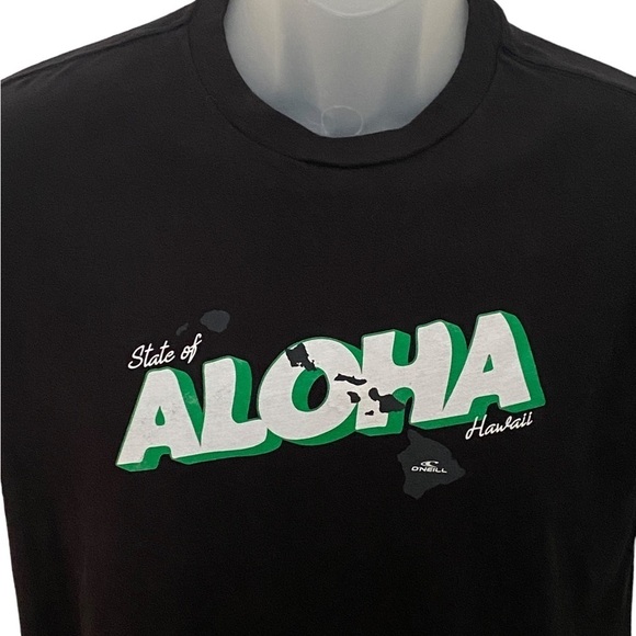 O'NEILL “State of Aloha” Hawaii Surf Tee Shirt Men S Small Standard Fit - Picture 2 of 5
